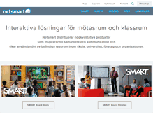 Tablet Screenshot of netsmart.se